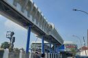 Penampakan eksterior Skybridge Stasiun Paledang - Istimewa