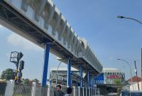 Penampakan eksterior Skybridge Stasiun Paledang - Istimewa