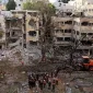 Tel Aviv hancur dihantam rudal balistik Iran - Istimewa