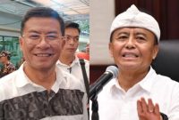Wakil Gubernur Jawa Barat Erwan Setiawan (kiri) dan Sekretaris Daerah (Sekda) Herman Suryatman - Istimewa