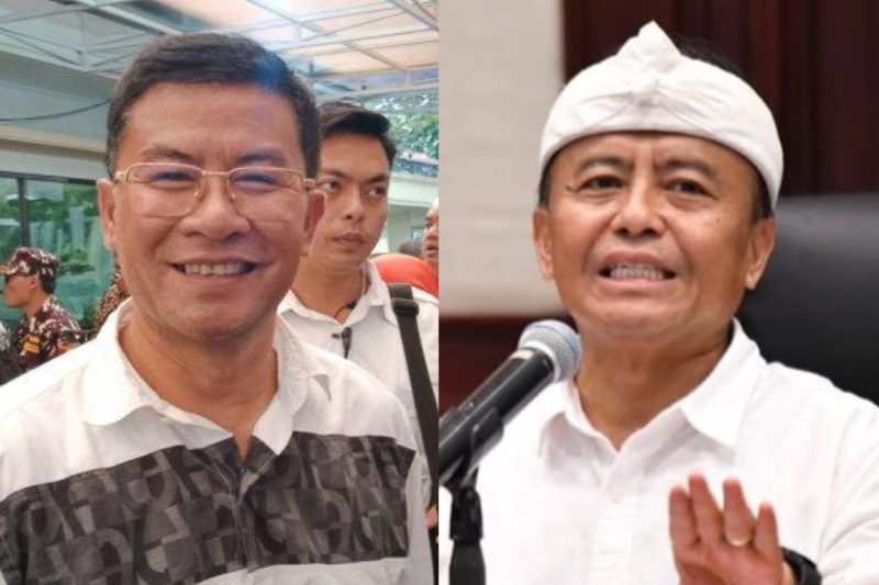 Wakil Gubernur Jawa Barat Erwan Setiawan (kiri) dan Sekretaris Daerah (Sekda) Herman Suryatman - Istimewa