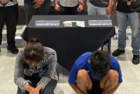 Wanita asal Sukabumi, RRA, selundupkan narkoba ke lapas untuk AH (kanan) - Istimewa