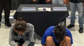 Wanita asal Sukabumi, RRA, selundupkan narkoba ke lapas untuk AH (kanan) - Istimewa