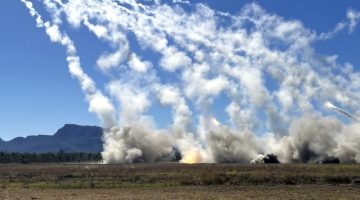 Intip kecanggihan M142 HIMARS, tentara AS berlatih perang di dekat Sukabumi - Ist