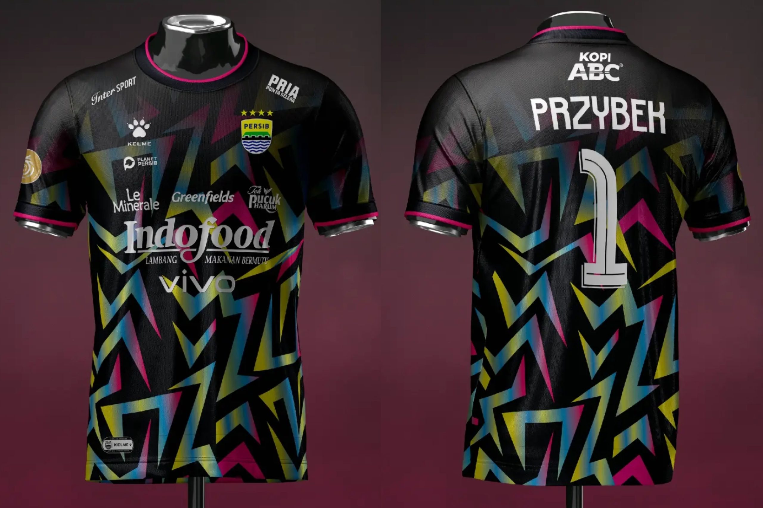 Jersey away kiper Persib - Kelme - Ist