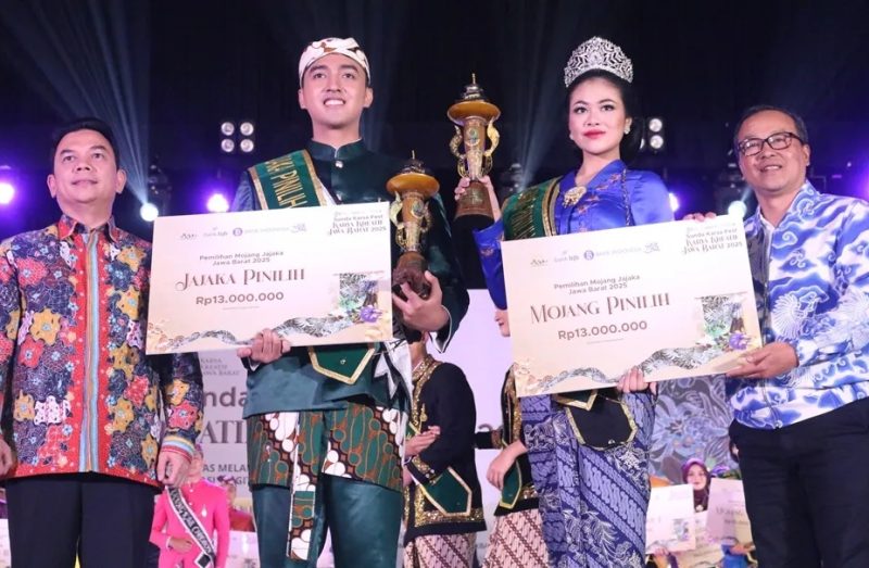 Mojang Jajaka Jawa Barat 2025, Serafin Ernesta dan Arief Muhaemin - Dinas Pariwisata dan Budaya Provinsi Jawa Barat
