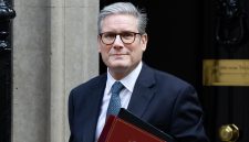 2YB05BD London, UK. 16th Oct, 2024. Prime Minister Keir Starmer leaves 10 Downing Street for Parliament to take Prime Minister's Questions in London. (Photo by Tejas Sandhu/SOPA Images/Sipa USA) Credit: Sipa USA/Alamy Live News