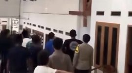 Perusakan vila di Cidahu Sukabumi - Ist