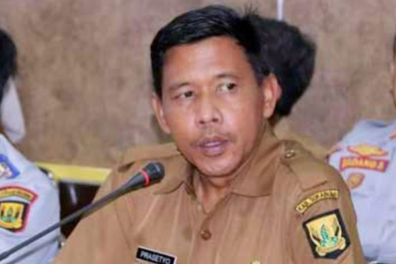 Kadis Lingkungan Hidup Kabupaten Sukabumi Prasetyo tersangka korupsi truk sampah - Ist