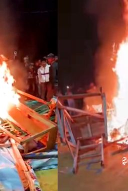 Turnamen bola voli di Tegalbuleud Sukabumi berakhir ricuh