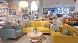 Salah satu sudut gerai furnitur di Informa - Ist