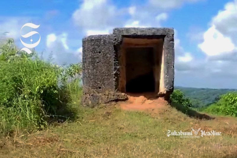 Penampakan luar Situs Bunker Waluran Sukabumi - Ist