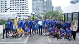 Tim Persib ditengok Dubes Indonesia untuk Thailand, Rachmat Budiman - Persib