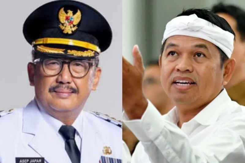 Bupati Sukabumi Asep Japar dan Gubernur Jawa Barat Dedi Mulyadi - Ist