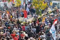 Demonstrasi warga dan mahasiswa Pati tuntut Bupati Sadewo mundur - Ist