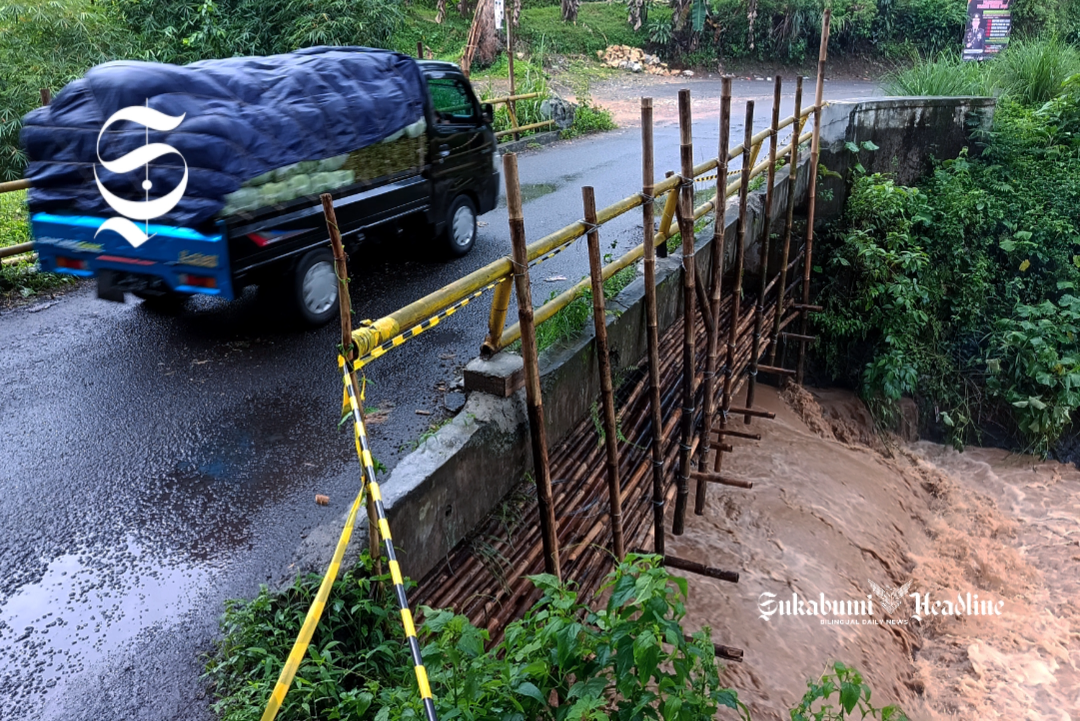 Jembatan penghubung Kalapanunggal dan Kabandungan - sukabumiheadline.com