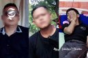 Lukman alias Gajah, Gilang, dan korban, Muhammad Geri Selamat - Ist