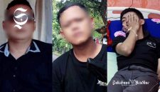 Lukman alias Gajah, Gilang, dan korban, Muhammad Geri Selamat - Ist