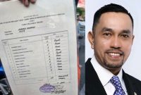 Nilai ijazah Ahmad Sahroni - Ist