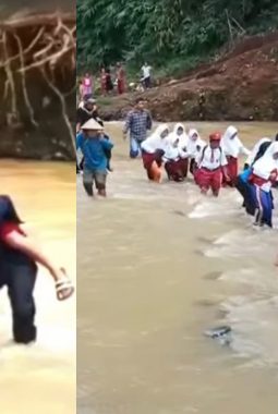 Pelajar Sukabumi menjerit ke KDM, setiap hari ke sekolah bertaruh nyawa