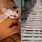 Raya dan jembatan gantung penghubung Kabandungan dengan Kalapanunggal, Kabupaten Sukabumi - Ist