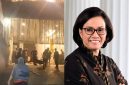 Rumah Menkeu Sri Mulyani dua kali dijarah massa - Ist