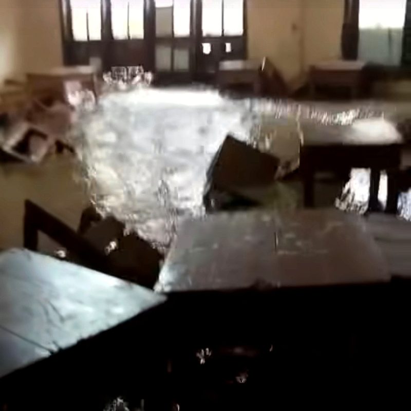 Banjir rusak bangunan dan fasilitas Ponpes Al-Masthuriyah Sukabumi - Ist