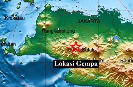 Gempa M4,0 berpusat di Kabandungan Kabupaten Sukabumi - BMKG