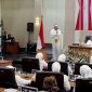 Gubernur Jawa Barat, Dedi Mulyadi saat berpidato di Milangkala ke-155 Kabupaten Sukabumi - Pemkab Sukabumi