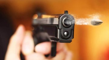 Ilustrasi menembak dengan pistol - Ist