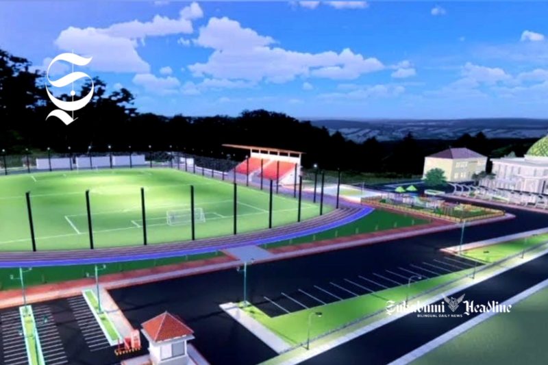 Desain Stadion Walagri Parakasalak Sukabumi - Ist