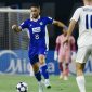 Luciano Gauyochea dalam laga Persib Bandung vs Lion City Sailor - Persib
