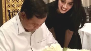 Noumira Sjahril dan Prabowo Subianto - @noumira