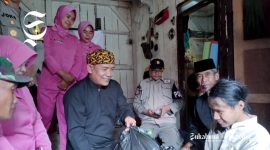 Pemdes, Babinsa hingga Kapolsek bantu tuna netra sebatang kara di Nyalindung Sukabumi - Pemdes Bojongsari