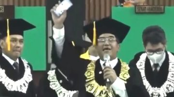 Rektor Universitas Indonesia (UI) Heri Hermansyah diteriaki zionis - Ist