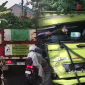 Tronton vs truk tabrakan di Jalan Pelabuhan II Cikembar, lalin macet - Ist