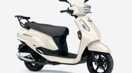 Suzuki Address 125 resmi dirilis, skutik retro konsumsi BBM 1 liter untuk 53,4 km - Suzuki