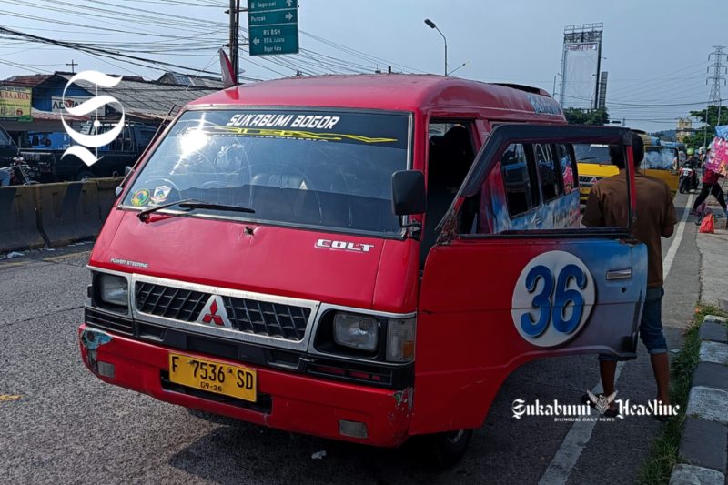 Doyan ngebut dan ongkos semaunya, ini pengakuan sopir Colt Bogor-Sukabumi - sukabumiheadline.com
