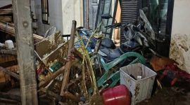 Dampak banjir di Cisolok Kabupaten Sukabumi - Sukabumi Sehati