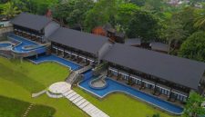 Hotel Santika Premiere Hills Resort Cibadak tampak atas - Ist