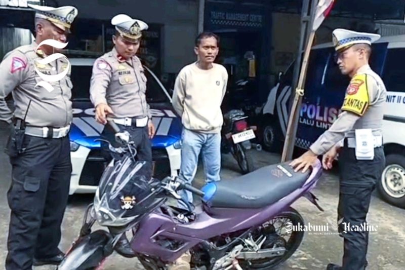 Ini dia Ali Saepudin, pria 33 tahun pemotor ugal-ugalan di Cicurug Sukabumi - Anry Wijaya