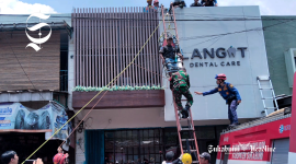 Lagi kerja, tukang tersengat listrik di Parungkuda Sukabumi - Ist