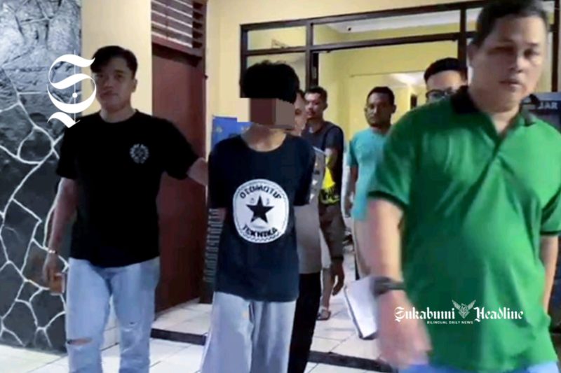 Pelaku bacok pelajar SMK Teknika Cisaat Sukabumi dibekuk di Cicantayan - Anry Wijaya 