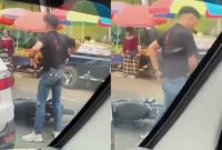 Pria di Sukalarang Sukabumi dibacok OTK saat lalin macet - Ist