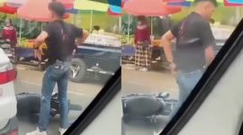 Pria di Sukalarang Sukabumi dibacok OTK saat lalin macet - Ist