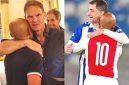 Simon Tahamata mengunggah momen kedekatannya dengan Frank de Boer dan Archil Arveladze - @simon_tahamata_