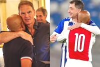 Simon Tahamata mengunggah momen kedekatannya dengan Frank de Boer dan Archil Arveladze - @simon_tahamata_