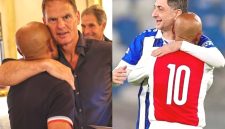 Simon Tahamata mengunggah momen kedekatannya dengan Frank de Boer dan Archil Arveladze - @simon_tahamata_