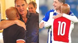 Simon Tahamata mengunggah momen kedekatannya dengan Frank de Boer dan Archil Arveladze - @simon_tahamata_