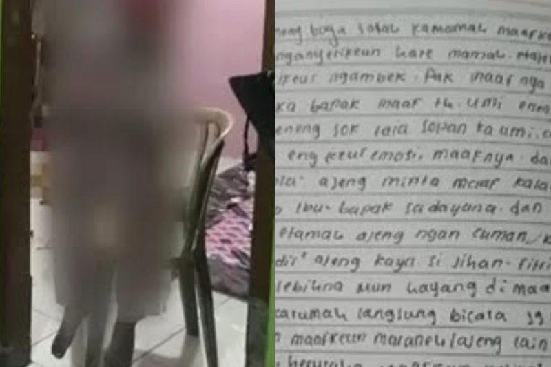 Siswi MTs catat nama pem-bully sebelum pilih gandir di Cikembar Sukabumi - Ist